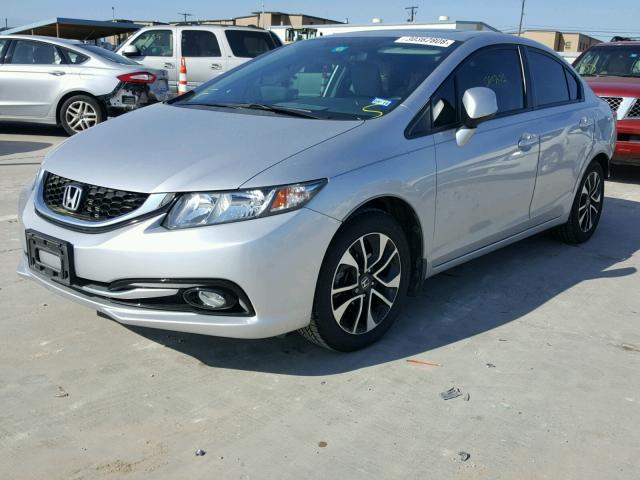 19XFB2F97DE051577 - 2013 HONDA CIVIC EXL Gümüş foto 2