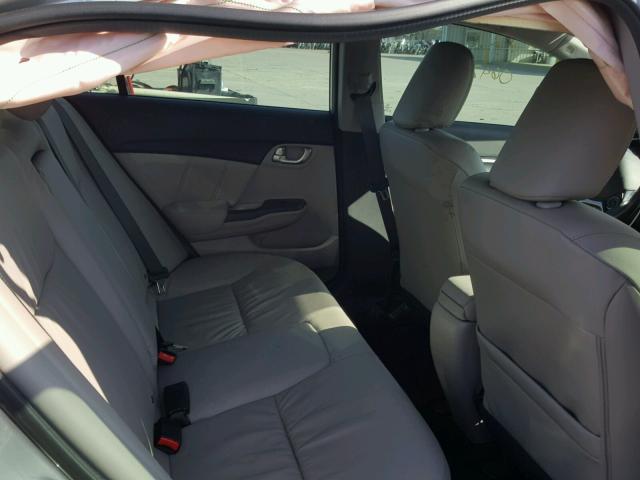 19XFB2F97DE051577 - 2013 HONDA CIVIC EXL Gümüş foto 6