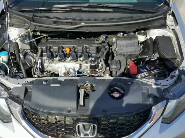 19XFB2F97DE051577 - 2013 HONDA CIVIC EXL SILVER photo 7