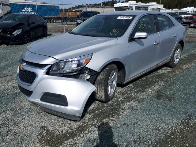1G11B5SL2FF185511 - 2015 CHEVROLET MALIBU LS ვერცხლისფერი ფოტო 2