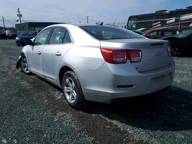 1G11B5SL2FF185511 - 2015 CHEVROLET MALIBU LS ვერცხლისფერი ფოტო 3