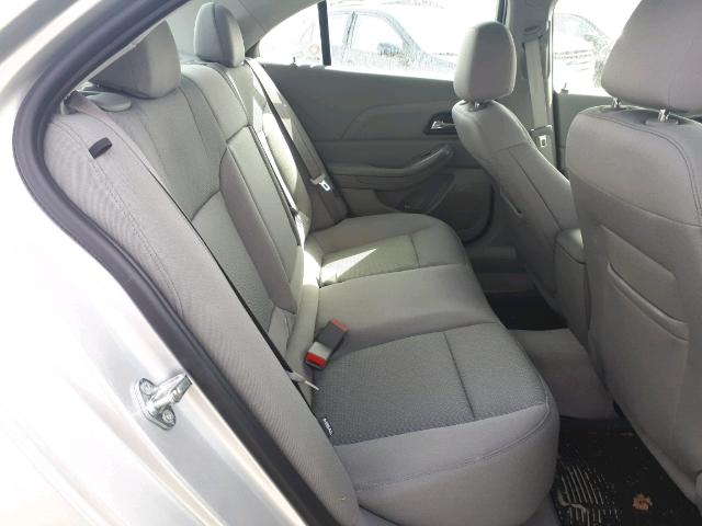1G11B5SL2FF185511 - 2015 CHEVROLET MALIBU LS ვერცხლისფერი ფოტო 6