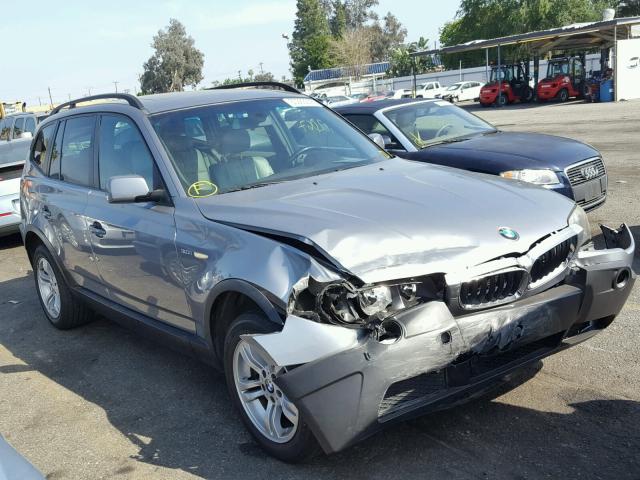 WBXPA93435WD04223 - 2005 BMW X3 3.0I GRAY photo 1