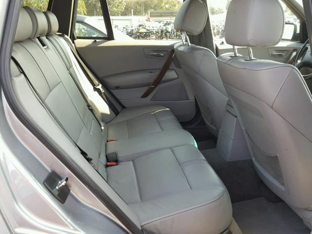 WBXPA93435WD04223 - 2005 BMW X3 3.0I GRAY photo 6