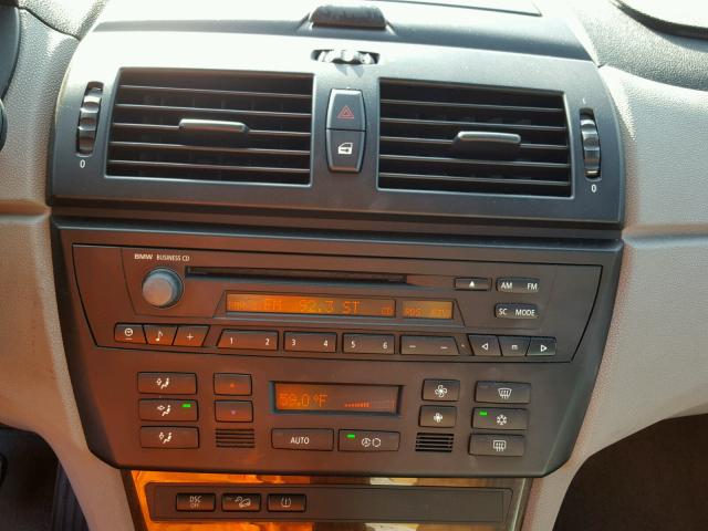 WBXPA93435WD04223 - 2005 BMW X3 3.0I GRAY photo 9