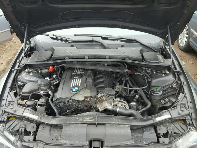 WBAWC73519E269753 - 2009 BMW 335 XI BLACK photo 7