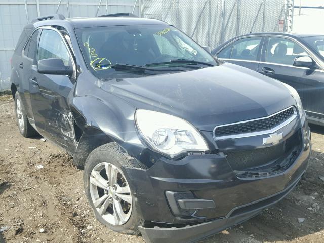 2CNFLEEW0A6324551 - 2010 CHEVROLET EQUINOX LT BLACK photo 1