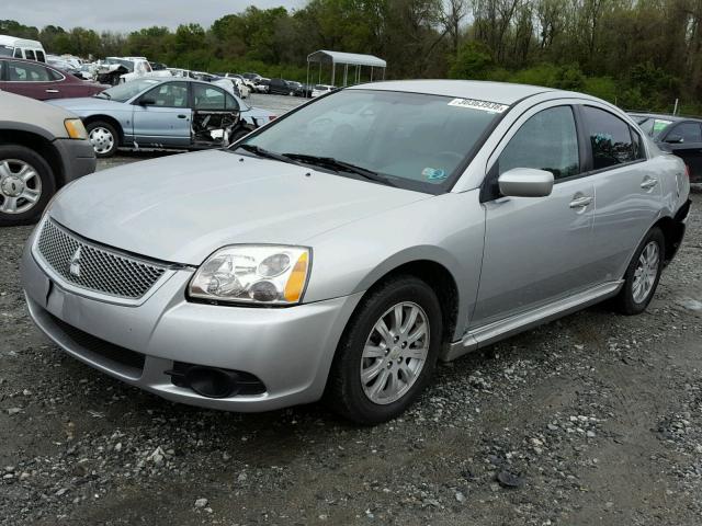 4A32B2FF6AE015114 - 2010 MITSUBISHI GALANT FE SILVER photo 2