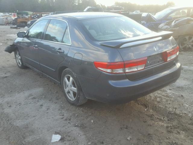 1HGCM56663A066742 - 2003 HONDA ACCORD EX BLUE photo 3