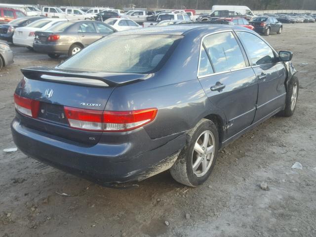 1HGCM56663A066742 - 2003 HONDA ACCORD EX BLUE photo 4