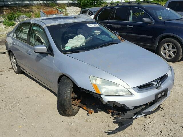 1HGCM56755A093877 - 2005 HONDA ACCORD EX SILVER photo 1