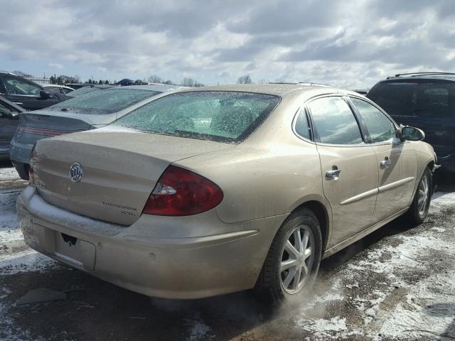 2G4WD562251232076 - 2005 BUICK LACROSSE C GOLD photo 4