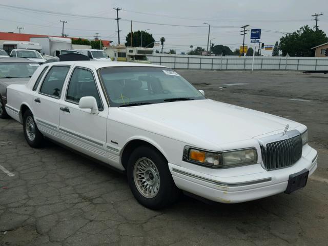 1LNLM81W8VY663016 - 1997 LINCOLN TOWN CAR E WHITE photo 1