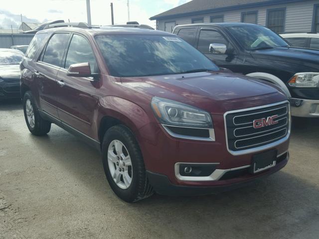 1GKKRRKD1GJ180391 - 2016 GMC ACADIA SLT BURGUNDY photo 1