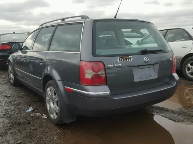 WVWWU63B25E077624 - 2005 VOLKSWAGEN PASSAT GLX 灰色 照片 3