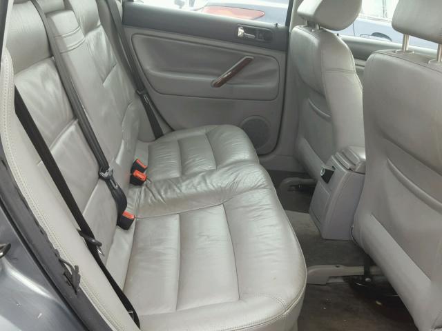 WVWWU63B25E077624 - 2005 VOLKSWAGEN PASSAT GLX 灰色 照片 6