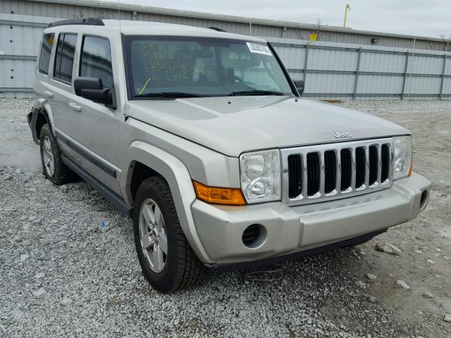 1J8HG48K57C606648 - 2007 JEEP COMMANDER ოქროსფერი ფოტო 1