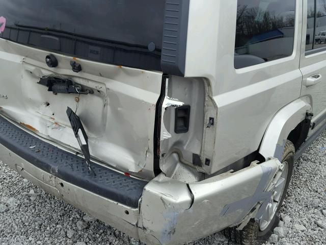 1J8HG48K57C606648 - 2007 JEEP COMMANDER ოქროსფერი ფოტო 9