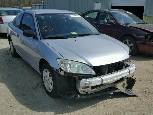 1HGEM221X5L079826 - 2005 HONDA CIVIC DX V SILVER photo 1