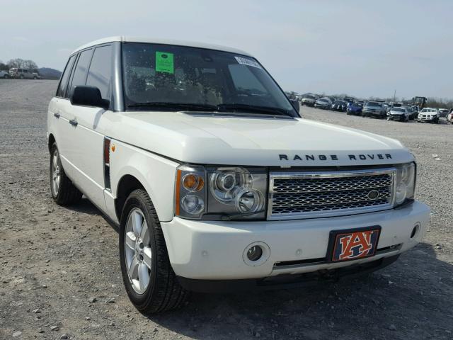 SALME11404A164366 - 2004 LAND ROVER RANGE ROVE WHITE photo 1