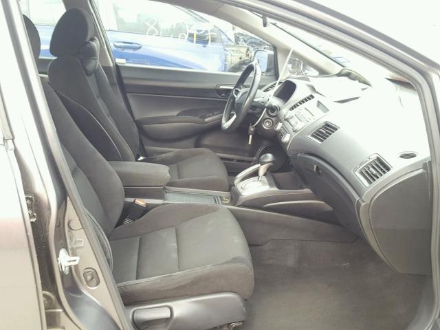 19XFA1F64BE042321 - 2011 HONDA CIVIC LX-S Grafit foto 5