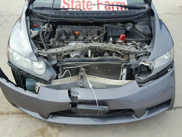 19XFA1F64BE042321 - 2011 HONDA CIVIC LX-S Grafit foto 7
