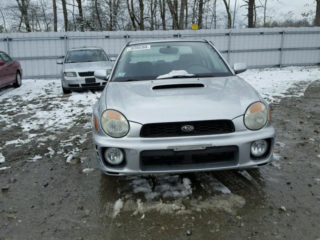 JF1GD29642G520983 - 2002 SUBARU IMPREZA WR SILVER photo 9