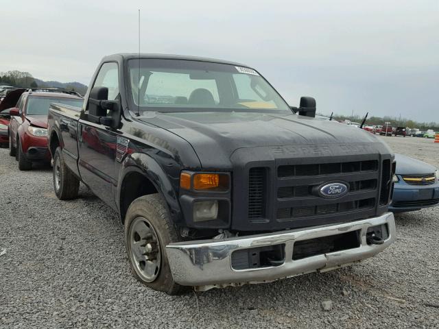 1FTSF20R18EA69800 - 2008 FORD F250 SUPER BLACK photo 1