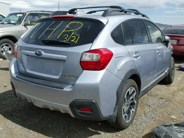 JF2GPALC7H8266832 - 2017 SUBARU CROSSTREK SILVER photo 4