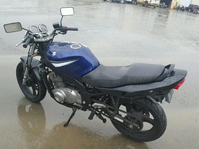 VTTGM51A562100564 - 2006 SUZUKI GS500 FK BLUE photo 3