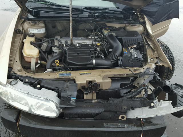 1G3NL52F33C324929 - 2003 OLDSMOBILE ALERO GL GOLD photo 7