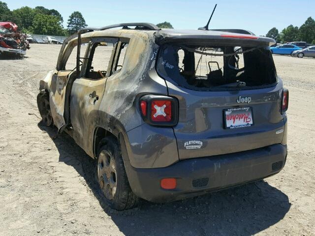 ZACCJABW5GPD95377 - 2016 JEEP RENEGADE L BURN photo 3