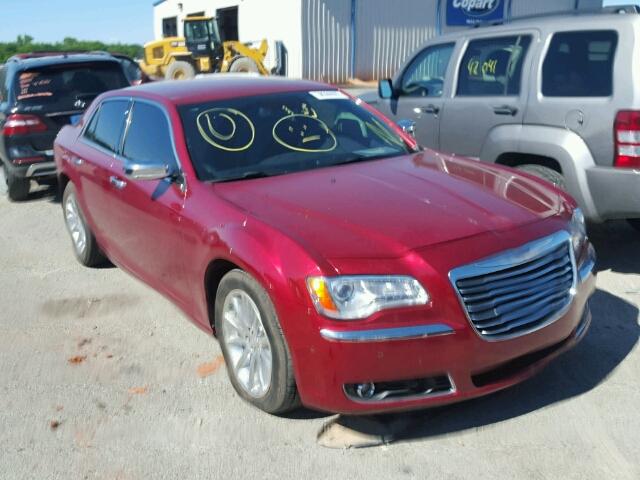 2C3CCAET8DH577619 - 2013 CHRYSLER 300C MAROON photo 1