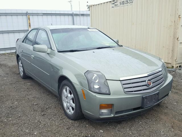 1G6DM56T650209578 - 2005 CADILLAC CTS GREEN photo 1