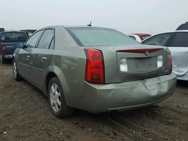 1G6DM56T650209578 - 2005 CADILLAC CTS GREEN photo 3