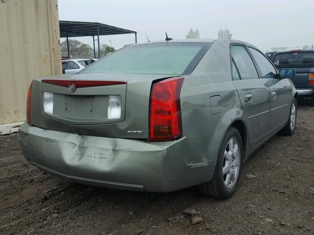 1G6DM56T650209578 - 2005 CADILLAC CTS GREEN photo 4