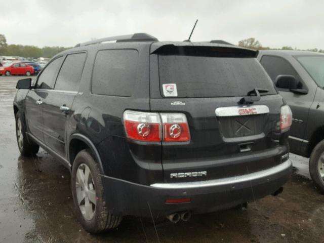 1GKKVRED8BJ397632 - 2011 GMC ACADIA SLT შავი ფოტო 3