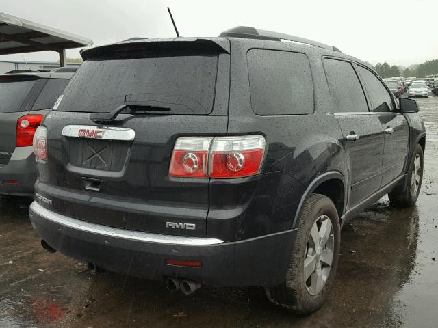 1GKKVRED8BJ397632 - 2011 GMC ACADIA SLT შავი ფოტო 4
