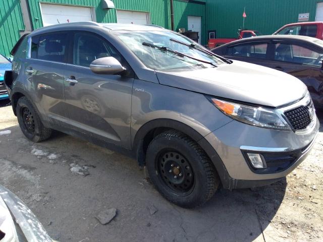 KNDPCCAC7G7867896 - 2016 KIA SPORTAGE E GRAY photo 1