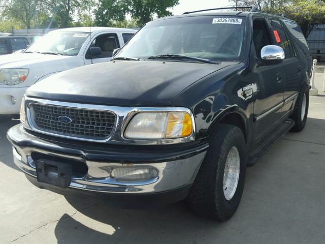 1FMRU1761WLA95344 - 1998 FORD EXPEDITION BLACK photo 2