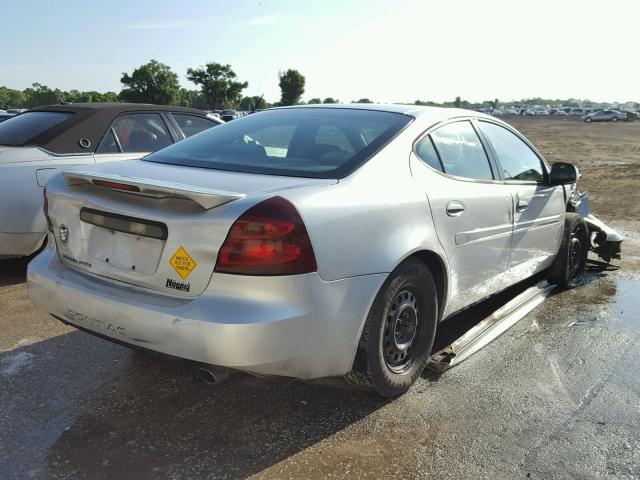 2G2WP522251240572 - 2005 PONTIAC GRAND PRIX SILVER photo 4