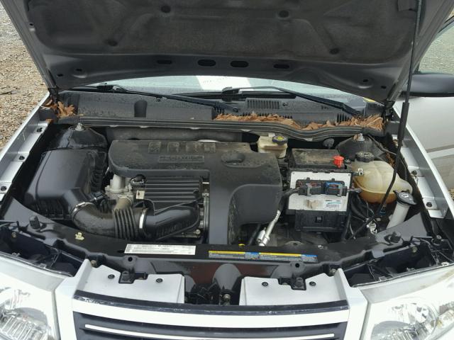 1G8AF52F95Z154379 - 2005 SATURN ION LEVEL SILVER photo 7