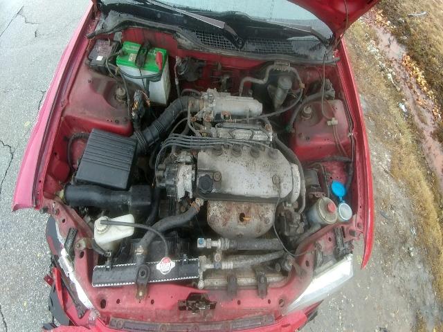 2HGEH2468SH522691 - 1995 HONDA CIVIC DX RED photo 7