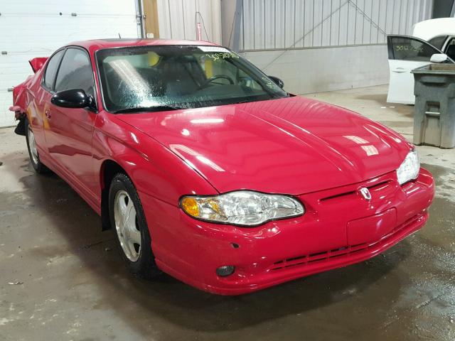 2G1WX12K359138020 - 2005 CHEVROLET MONTE CARL RED photo 1