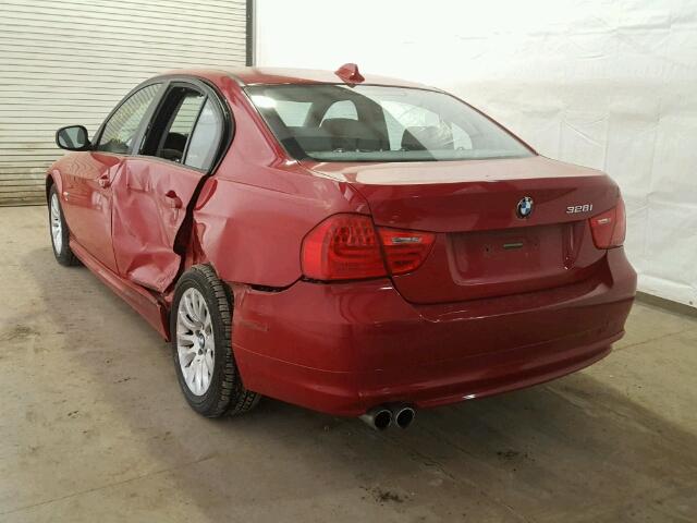 WBAPK53579A512632 - 2009 BMW 328 XI SUL RED photo 3