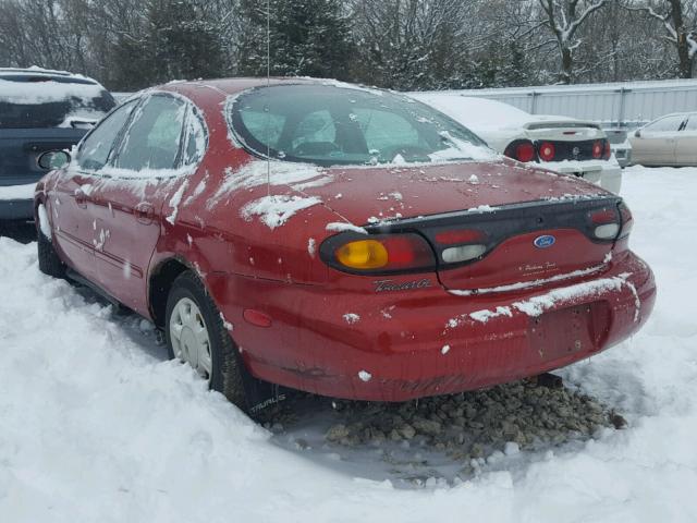 1FALP52U5TG258859 - 1996 FORD TAURUS GL RED photo 3