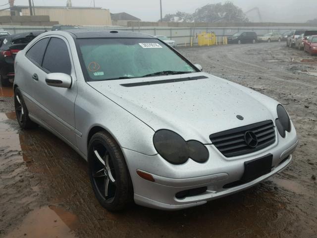 WDBRN64JX3A483976 - 2003 MERCEDES-BENZ C 320 SPOR SILVER photo 1