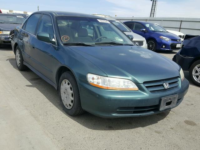 JHMCG66592C003476 - 2002 HONDA ACCORD LX GREEN photo 1