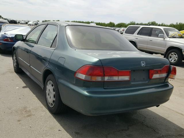 JHMCG66592C003476 - 2002 HONDA ACCORD LX GREEN photo 3