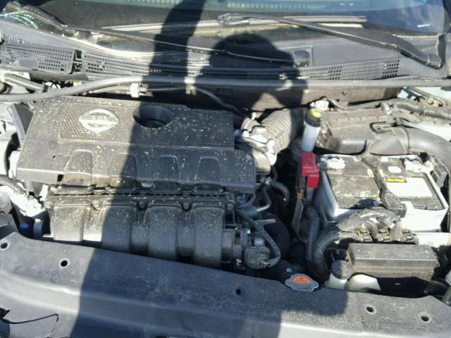 3N1AB7AP0DL618658 - 2013 NISSAN SENTRA S GRAY photo 7